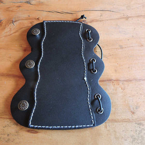 Leather Bracer Quality Buffalo In Black(53G914)